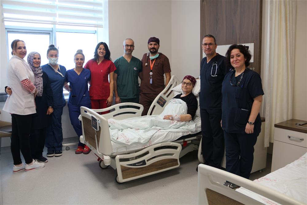 Sinop’ta ilk kez uyanık Karotis Endarterektomi (şah damarı ameliyatı) yapıldı.